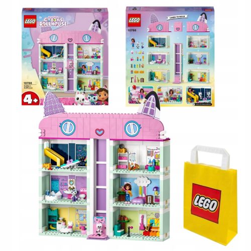  LEGO Gabis Katzenhaus 10788 + VP Papiertüte LEGO 6315794 Groß