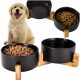  Set aus zwei PAGMIL-Keramikschalen, schwarz, 0,8 l