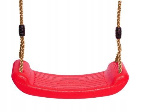 SUN – FLACHSCHAUKEL MIT VERSTELLBAREN SEILEN – ROT