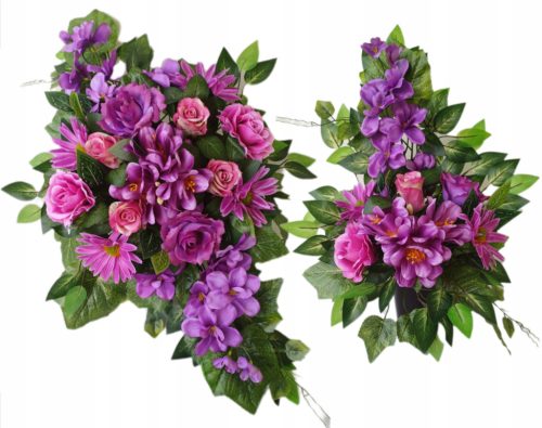 Komplettset aus Blumenarrangements für Denkmäler