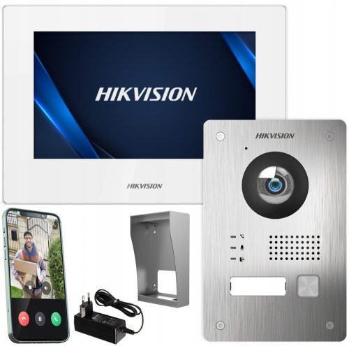 VIDEO-GEGENSPRECHANLAGE Gegensprechanlage Hikvision WiFi DS-KIS703-P 7'