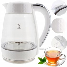  Wasserkocher Łucznik PK 2018 2200 W 1,7 l weiß