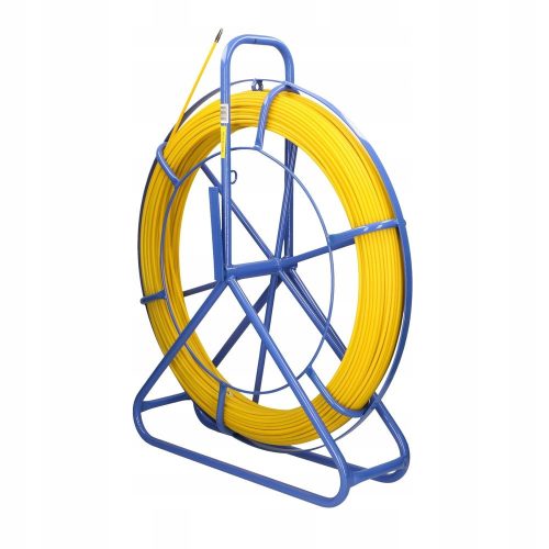 Fiberglas-Pilotstange 6 mm 50 m mit Bremse