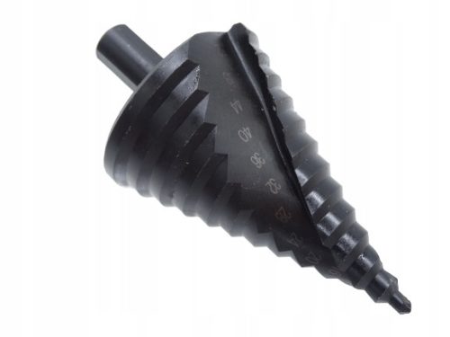 Konischer Weihnachtsbaumbohrer, allmählicher Spiralreibahl, 4-52 mm.
