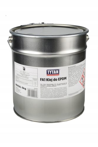 EPDM-KLEBER SCHWARZ TITAN 6 kg
