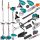Trimmer, Freischneider und Grasschneider MULTIFUNKTIONALER BENZIN-STRIMMER ALBC52 4IN1