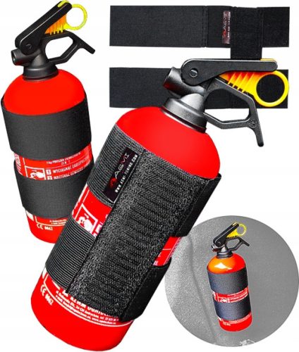Ogniochron GP-1z BC/MP Pulverfeuerlöscher 1,7 kg + Agmi Feuerlöscherhalter