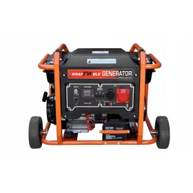 Tragbarer Drehstromgenerator KrafTWele 9800 W Benzin