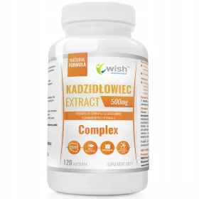  WISH Pharmaceutical KADZIDŁOWIEC EXTRACT COMPLEX 500mg - Unterstützung für gesunde Gelenke