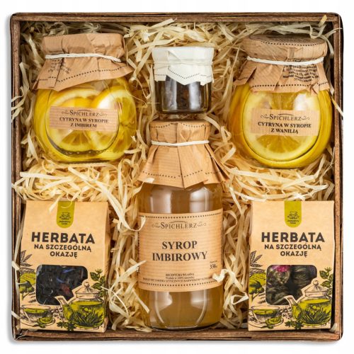  GESCHENKBOX GESCHENK natürlicher Teesirup