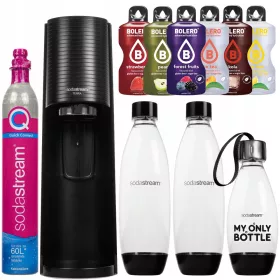  SodaStream Terra Set schwarz 4-tlg.