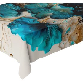  Fleckenabweisende Tischdecke 140 cm x 220 cm, rechteckig