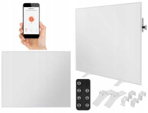  HEIZUNG IR INFRAROT STRAHLENDE 600 W WiFi FÜSSE