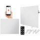  HEIZUNG IR INFRAROT STRAHLENDE 600 W WiFi FÜSSE