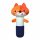 BABYONO Quietschspielzeug Rassel FOX MONDAY