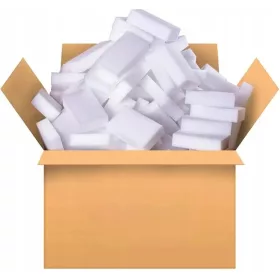   MAGISCHER SCHWAMM DICK STARK MAGISCH 100 STÜCK SCHWÄMME + FOLIENUMSCHLAG 5XL 550x750+50mm 1St