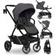  LEICHTER KOMPAKTER KINDERWAGEN, UMWANDELBARER 2-in-1-SITZ, GROSSE RÄDER 0–22 kg
