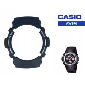  Lünette 10272876 für Casio AW-590-1 MATTSCHWARZ