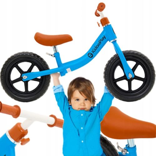  KIDOOPLAY RUNNER 12" Laufrad Beige, Weiß, Schwarz, Blau