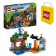  LEGO Minecraft 21166 Verlassene Mine + LEGO Papier-Geschenktüte mittlerer Größe M 41x34x12 cm