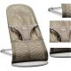  BabyBjörn BLISS MESH Grau Beige Babywippe x 12 x 93 cm + Septona Baby Dermasoft Family Kamille Feuchttücher 1 x 12 Stk.