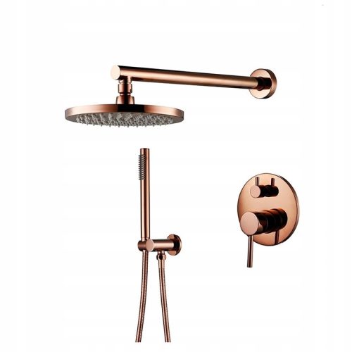 CHDE Rose Gold Ocean Unterputz-Duschset