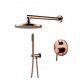 CHDE Rose Gold Ocean Unterputz-Duschset
