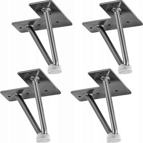  Stilista M86314 Möbelbeine 12x10 cm Metall 4 Stk.