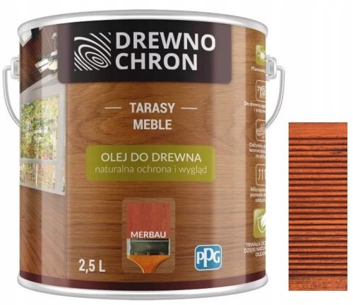  Drewnochron Merbau Holzöl 2,5 l