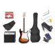  MAX Stratocaster E-Gitarre, Rechtshänder, 6 Saiten