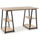  Rechteckiger Schreibtisch M&M Desks 120 x 60 x 77 cm Sonoma-Eiche