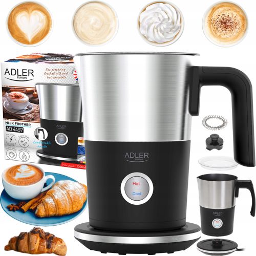  MILK FROTHER HEATER AD4497 Gerät zum Aufschäumen von Milch