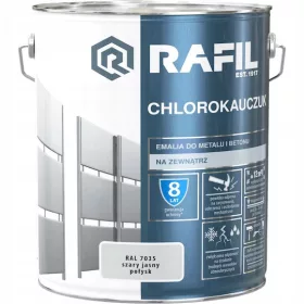   Rafil Chlorkautschuklack für Metall, 10 l, Grau- und Silbertöne, glänzend