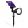Gartenlampen stecken im Boden fest Interlook eingebettete Solarlampe, schwarz, 33 cm, 1 Stk.