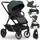  CROX LEICHTER KINDERWAGEN, UMWANDELBARER SITZ VORNE HINTEN, GROSSE RÄDER, 0–22 kg