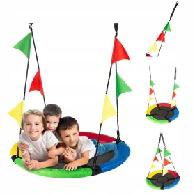 GARTENSCHAUKEL FÜR KINDER STORCHENNEST XXL