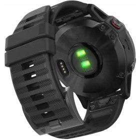  SEBPOL-Armband für Garmin 22 mm schwarz