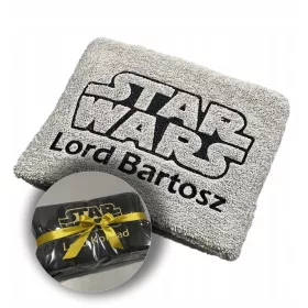  GESCHENKTUCH 500G 70x140 STAR WARS NAMENSTICKEREI