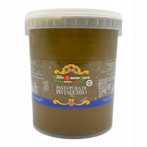 Pistazienpaste von Gusto & Buon Gusto – 100% Natürlich, 1kg