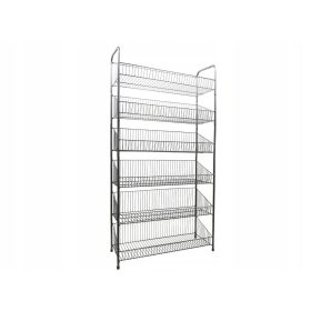 Regal für Brot, Gemüse, Körbe, Ladenregal 67