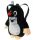  Einfach-Kindergartenrucksack Krecik MU Brno, Jungen, Mädchen, schwarz