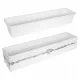  WoodBox Blumentopf 81,5 cm x 19 x 15 cm weißes Holz