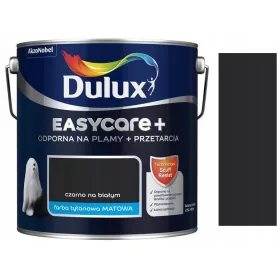  Dulux Latex-Wandfarbe 2,5 l Schwarz auf Weiß matt