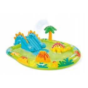 Ovaler aufblasbarer Intex-Pool 191 x 152 cm