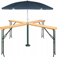 Tisch für Garten und Terrasse - KLAPPBARER BIERGARTENTISCH Quattro