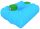 Regenwassersammeltank - Regenwassertank 3000 l 112 x 194 cm blau