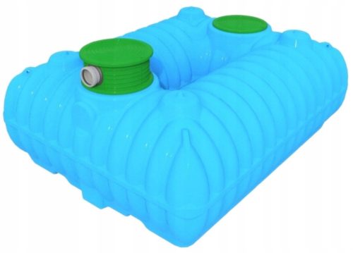 Regenwassersammeltank - Regenwassertank 3000 l 112 x 194 cm blau