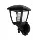  Kwazar Luminaire Gartenwandleuchte schwarz E27 60 W