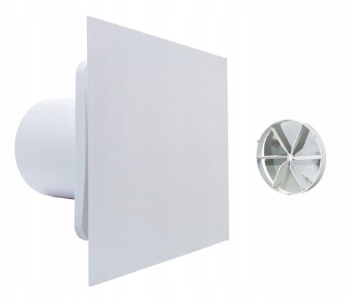 Ventika KLIQ100BASEH + KLIQFP180PLAIN Badezimmerventilator 100 mm