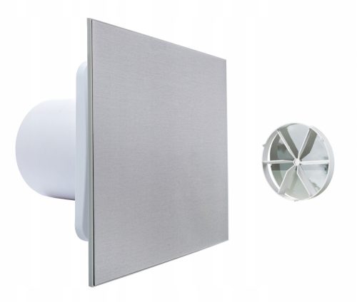 Ventika KLIQ100BASEWC + KLIQFP180HI-TECH Badezimmerventilator 100 mm